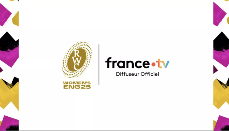 France Télévisions, diffuseur officiel Coupe du monde féminine rugby 2025.